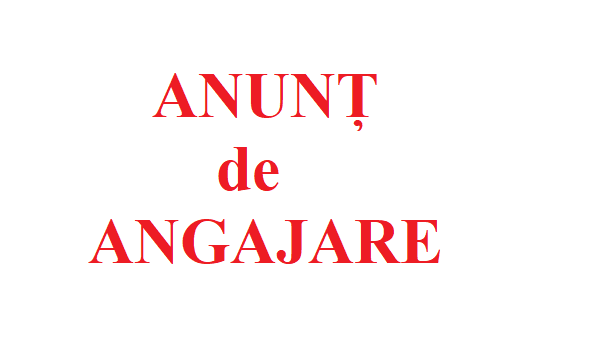 Anunț de angajare